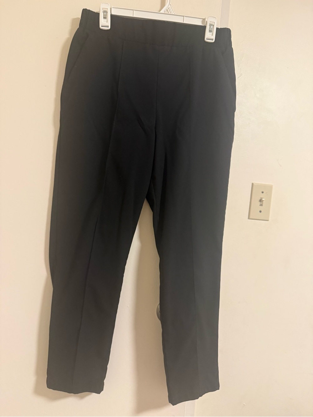 LC Waikiki Black Elastic Waist Dress Pants